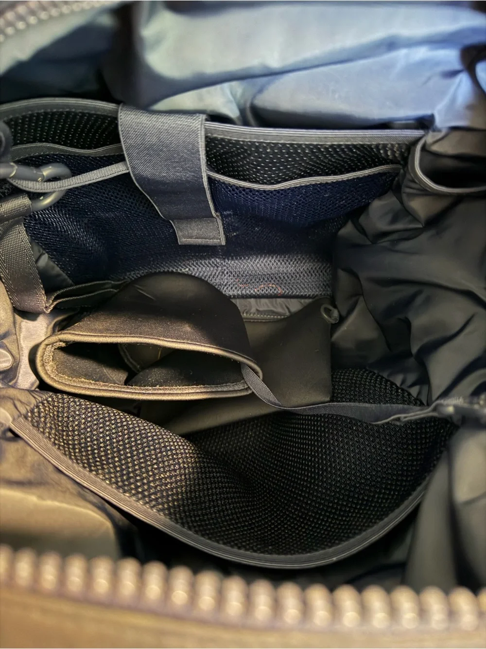 Dagne Dover Indi Neoprene Backpack — Navy Blue